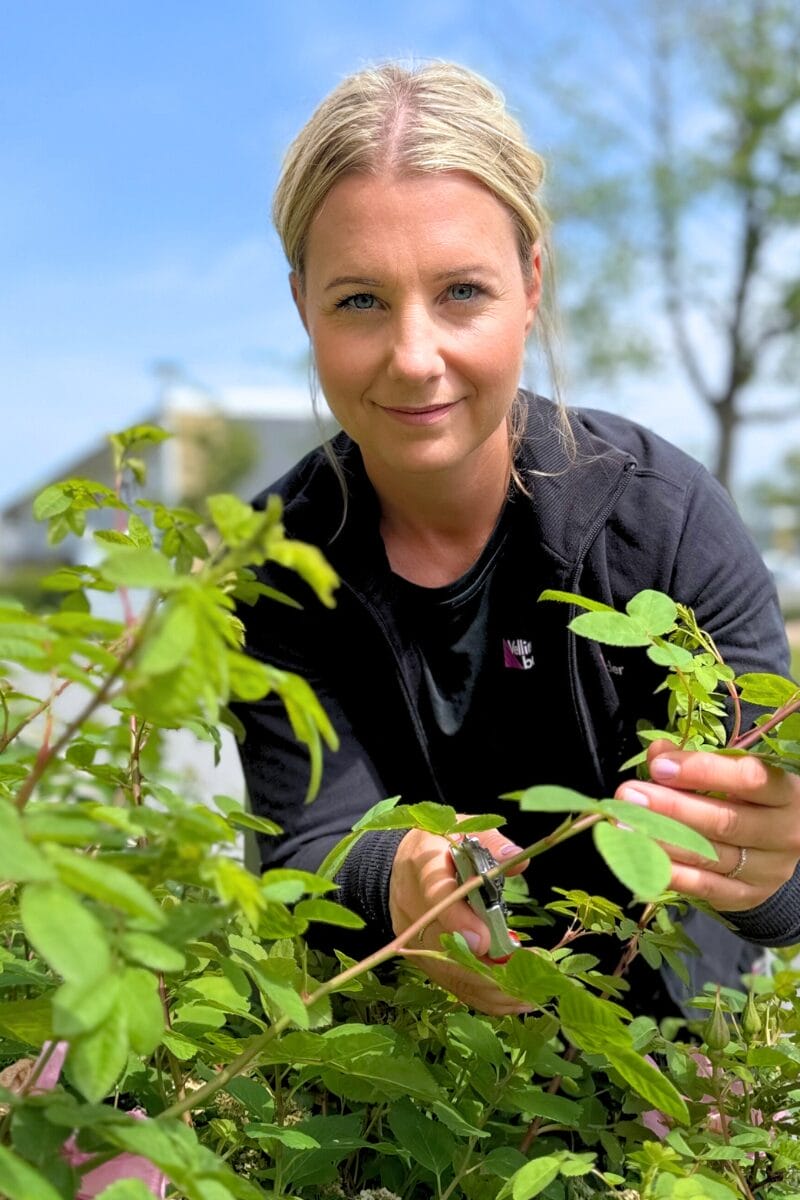 Malin Paulsson_ Arbetsledare trädgårdsskötsel